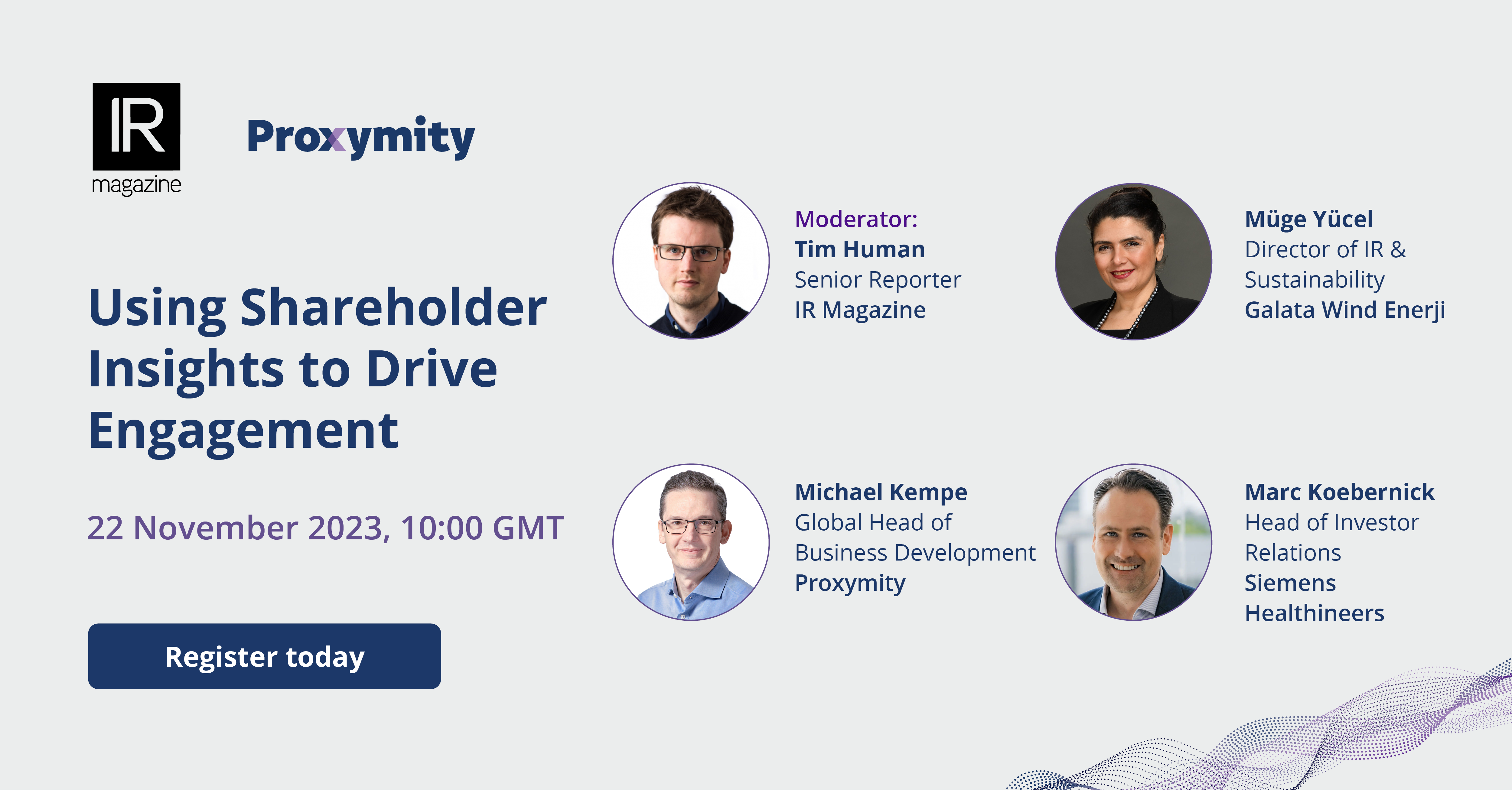 Industry Webinar: Using Shareholder Insights To Drive Engagement